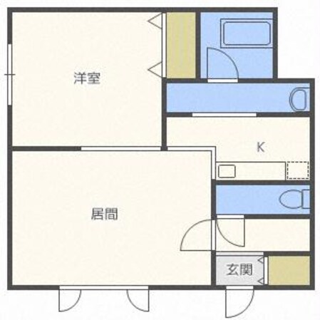 南郷レモンハイツの物件間取画像